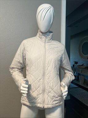 Womens Columbia Cream Snowmelt Valley Puffer Jacket size M